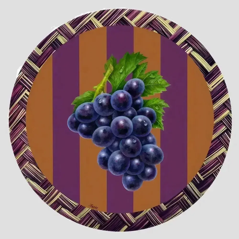 Dessous de plat - Dessous de verre - Orto Sottobicchiere Rotondo - #04 - ILARIA.I