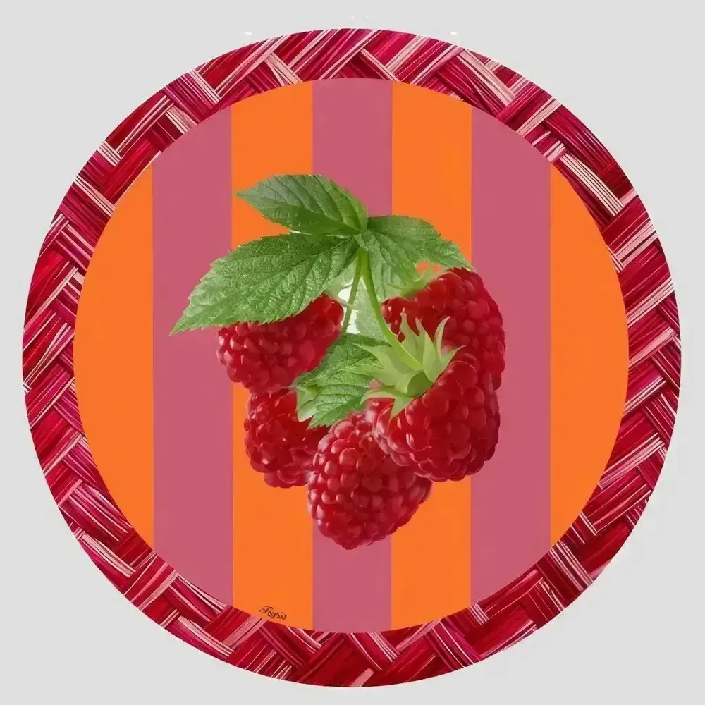 Table mat - Bottle coaster - Orto Sottobottiglia Rotondo - #02 - ILARIA.I
