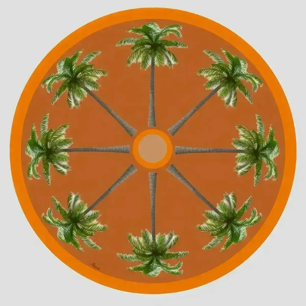 Table mat - Bottle coaster - Palma Sottobottiglia Rotondo - #01 - ILARIA.I