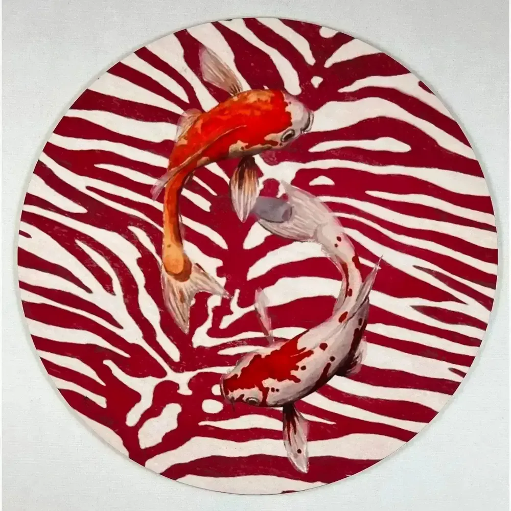 Dessous de plat - Dessous de verre - Koi Sottobicchire Rotondo - #05 - ILARIA.I