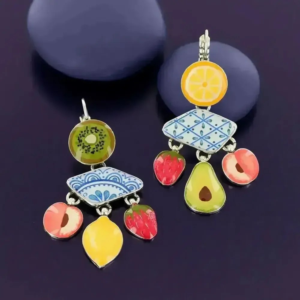 Bijoux - DORMEUSES JOLIE JOLIE COULEUR ARGENT MULTI - ILARIA.I