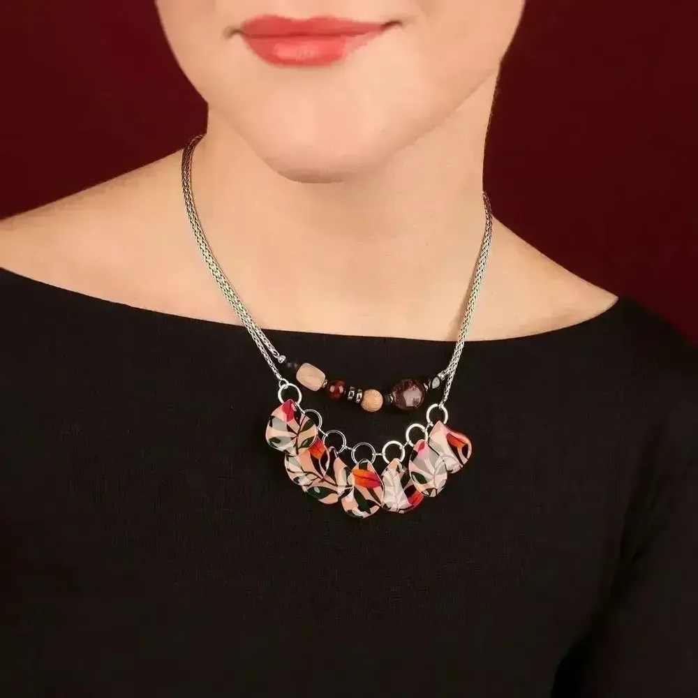 Bijoux - COLLIER AMAZONE COULEUR ARGENT MULTI - ILARIA.I