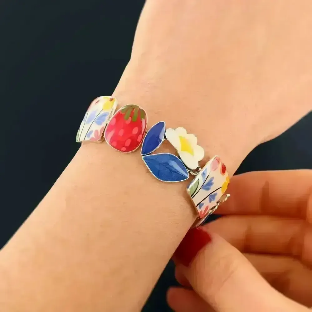 Jewelry - DELICE BRACELET SILVER MULTI COLOR - ILARIA.I