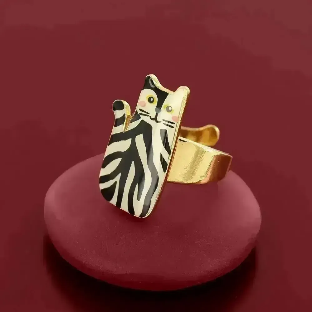 Jewelry - ALFRED RING GOLD AND BLACK - ILARIA.I
