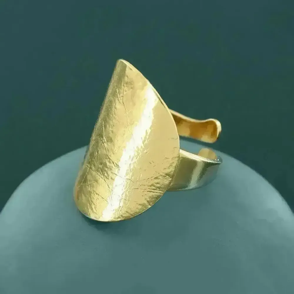 Jewelry - SOLEDAD RING GOLD GREY COLOR - ILARIA.I