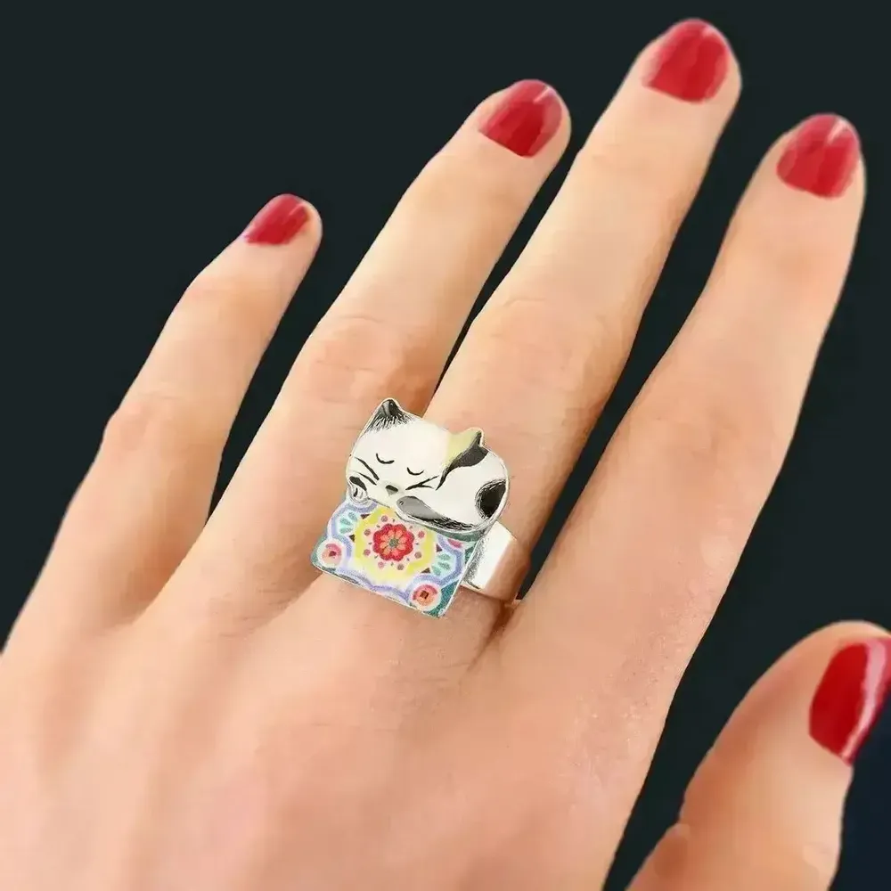 Jewelry - CHANAPE RING SILVER MULTI COLOR - ILARIA.I