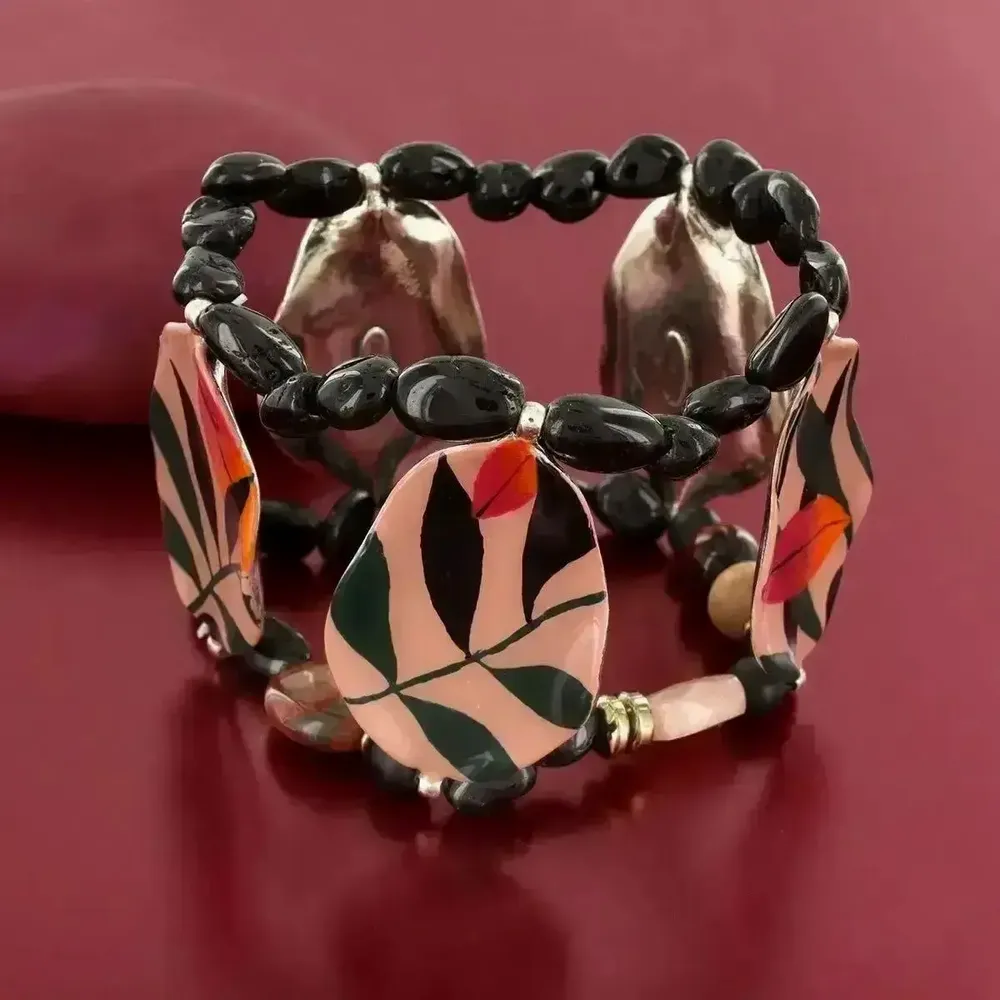 Bijoux - BRACELET AMAZONE COULEUR ARGENT MULTI - ILARIA.I