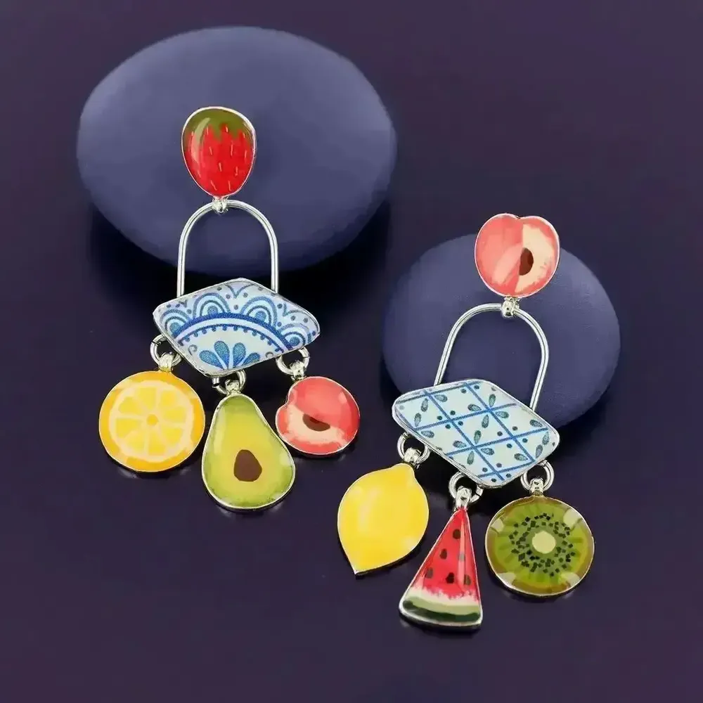 Jewelry - PRETTY SILVER MULTI COLOR CHIPS - ILARIA.I