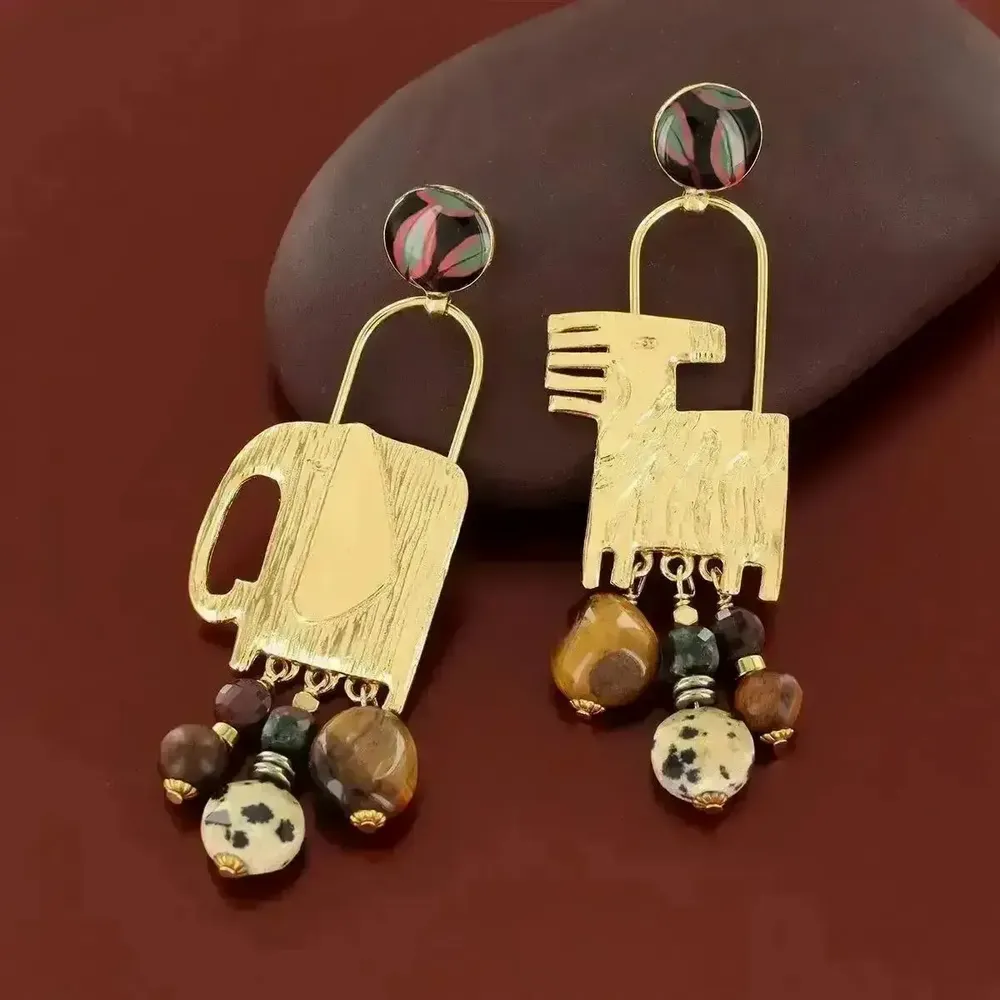 Bijoux - PUCES SWAHILI COULEUR DORE MULTI - ILARIA.I