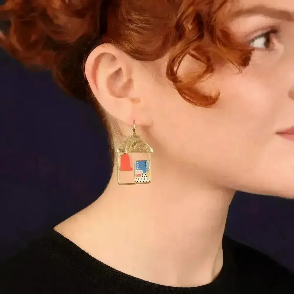 Jewelry - CURIOUS SLEEPERS GOLD MULTI COLOR - ILARIA.I