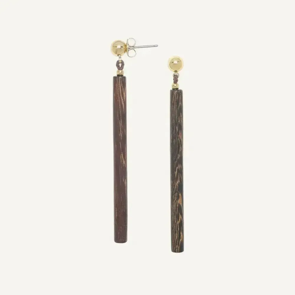 Jewelry - Robles stick post earrings - Okawa - ILARIA.I