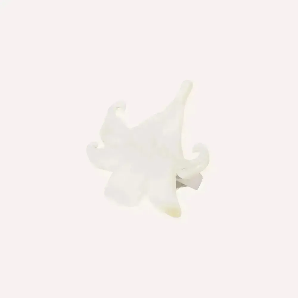 Jewelry - Adjustable flower & stem ring - Lis Blanc - ILARIA.I
