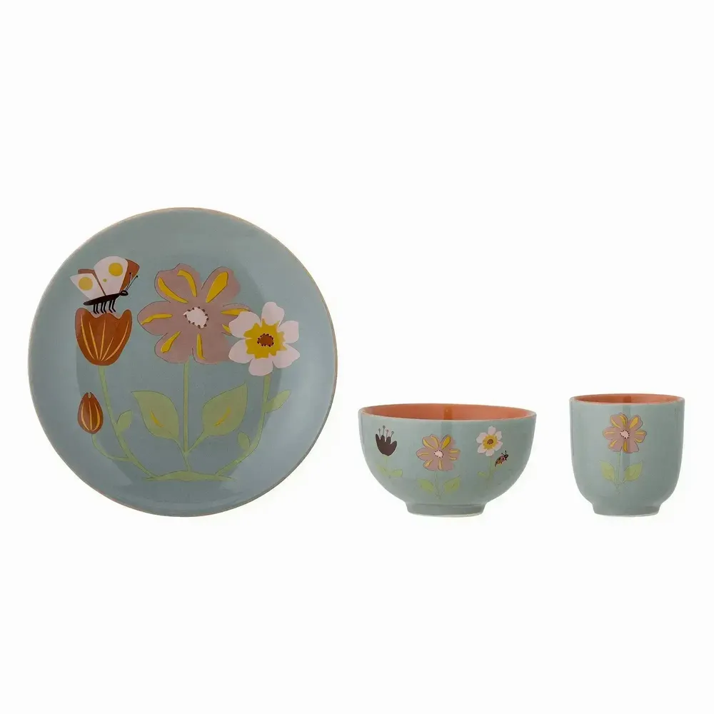 Installation accessories - Meadow Tableware Set, Blue, Stoneware - ILARIA 2.0