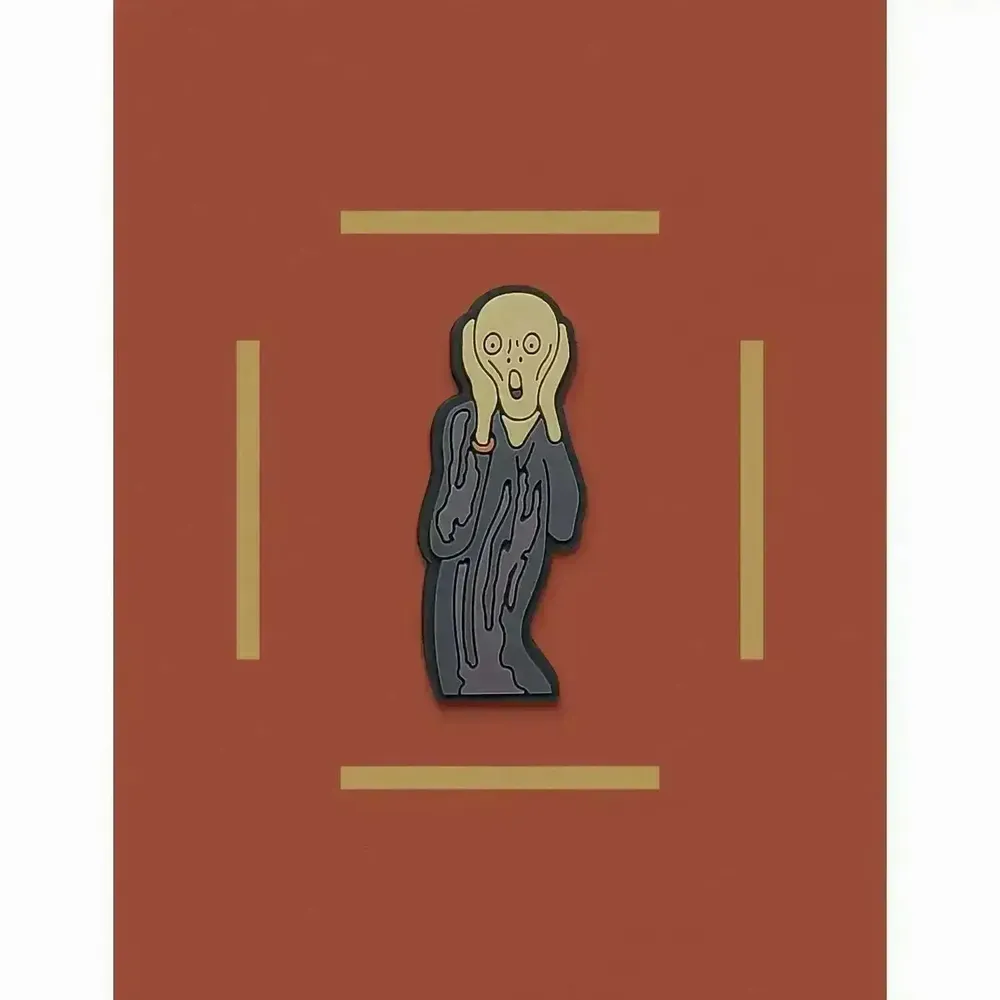 Fresques décoratives - PVC Magnet The Scream - Edvard Munch, 1893 - ILARIA.I