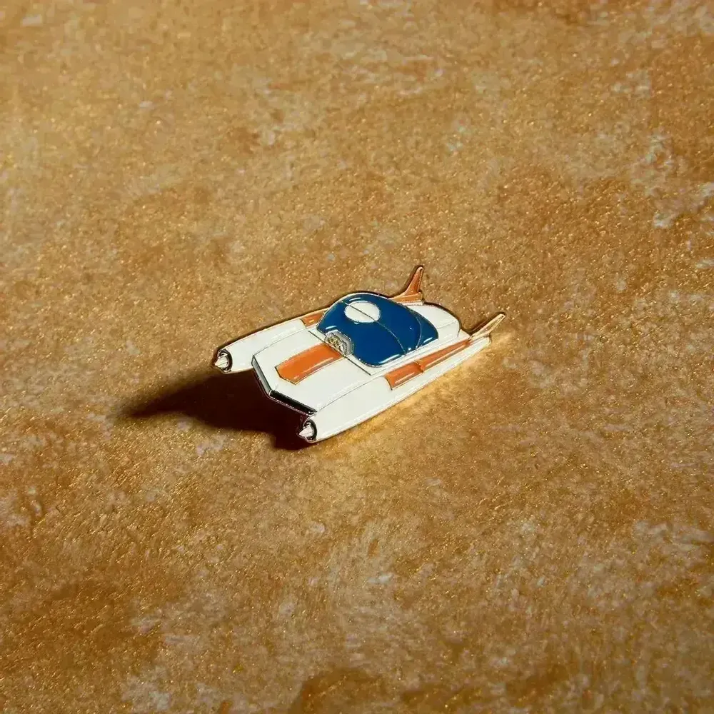 Decorative frescoes - Pin White Space Car - ILARIA.I