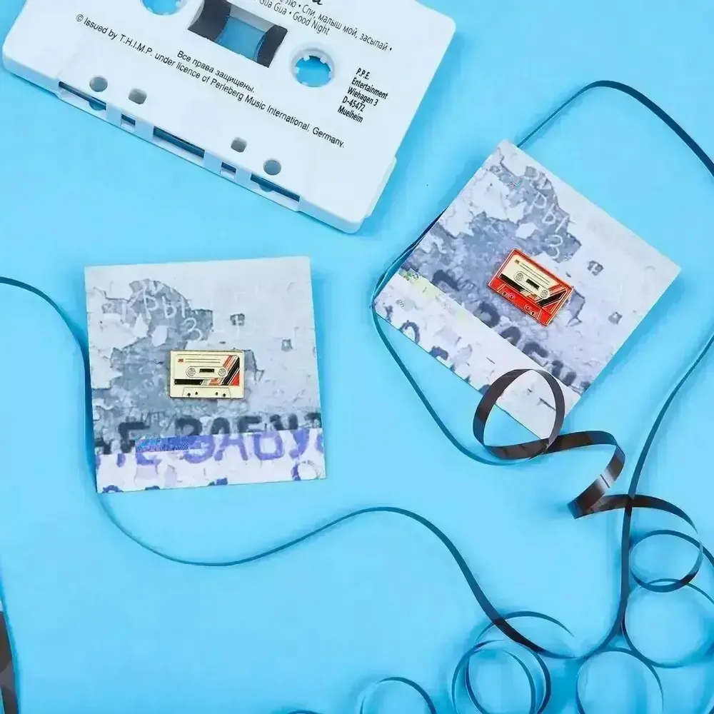 Fresques décoratives - Pin Cassette - ILARIA.I