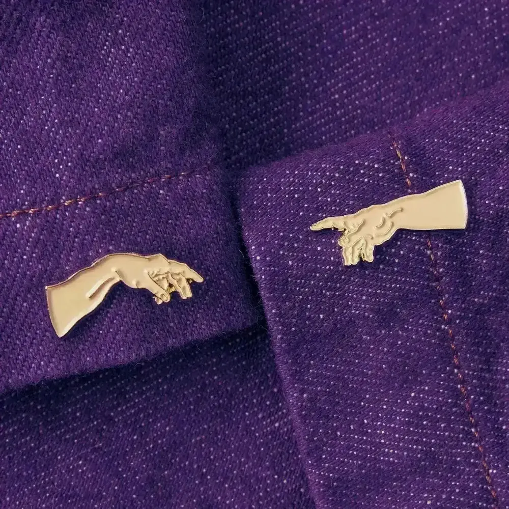 Fresques décoratives - Set of 2 Pins The Creation of Adam - Michelangelo, 1512 - ILARIA.I