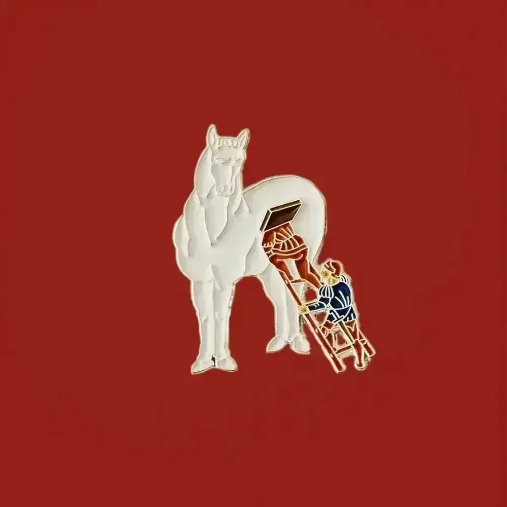 Decorative frescoes - Pin Trojan Horse - ILARIA.I