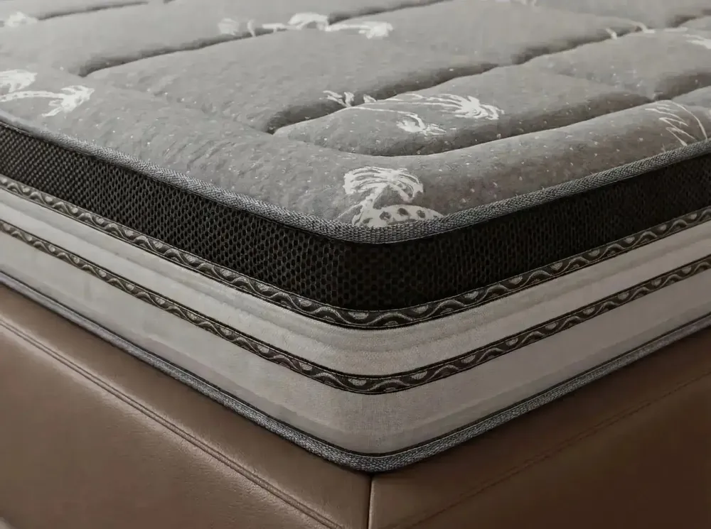 Literie pour hôtels - Matelas hybride en latex naturel avec ressorts ensachés indépendants 180x200 - ILARIA.I