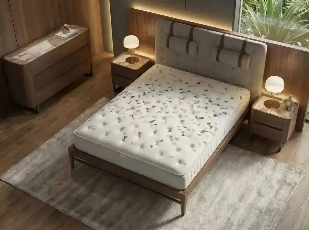 Hotel bedding - Hybrid mattress with natural latex and independent 7-zone pocket springs 180x200 - ILARIA.I
