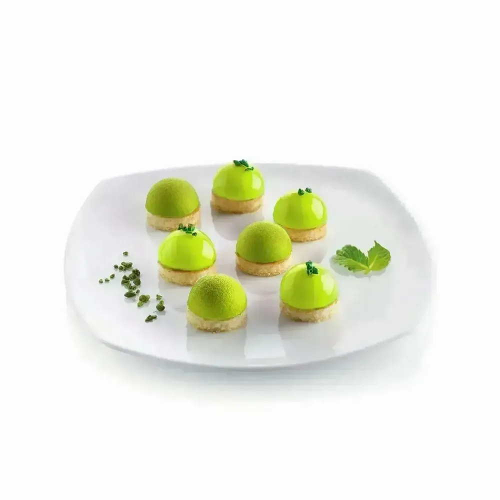 Couverts & ustensiles de cuisine - SF 006 HALF-SPHERES - MOULE EN SILICONE ø30 H 15 MM - ILARIA.I