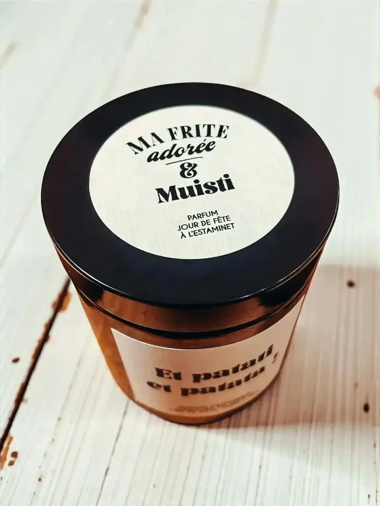 Objets de décoration - Bougie Muisti & Ma Frite Adorée - Et patati et patata – 160g - ILARIA.I