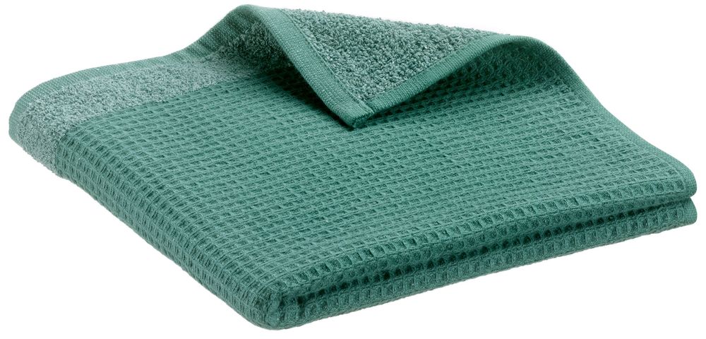 Bath towels - Recycled Bath Towel Abby Emeraude 70 X 130 - VIVARAISE