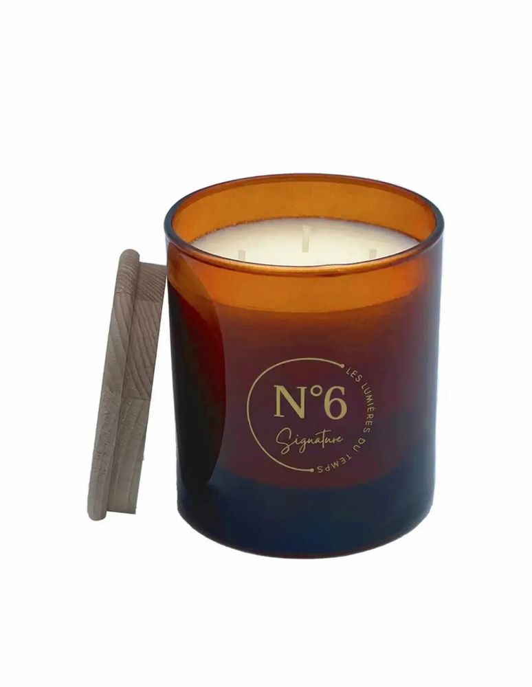 Candles - Signature Candle 600g No. 6 Autumn Lights - LES LUMIERES DU TEMPS