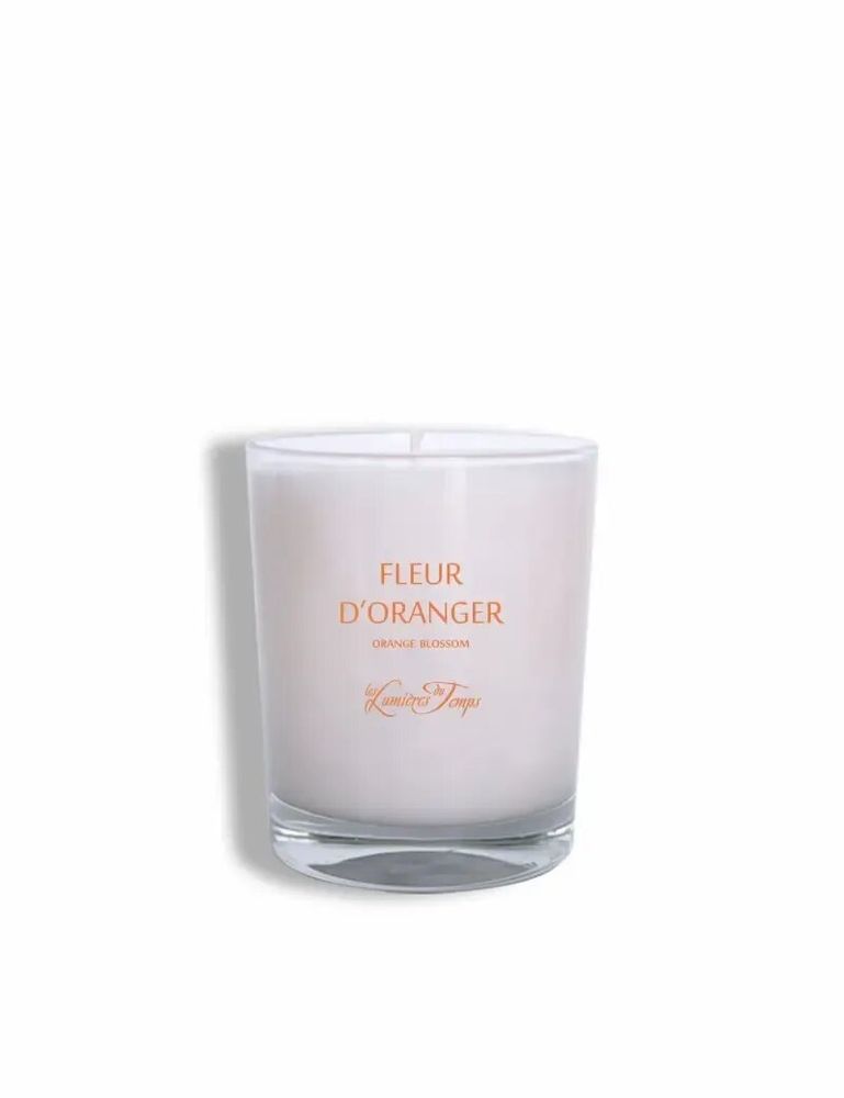Candles - Vegetable candle 180 gr Orange Blossom - LES LUMIERES DU TEMPS