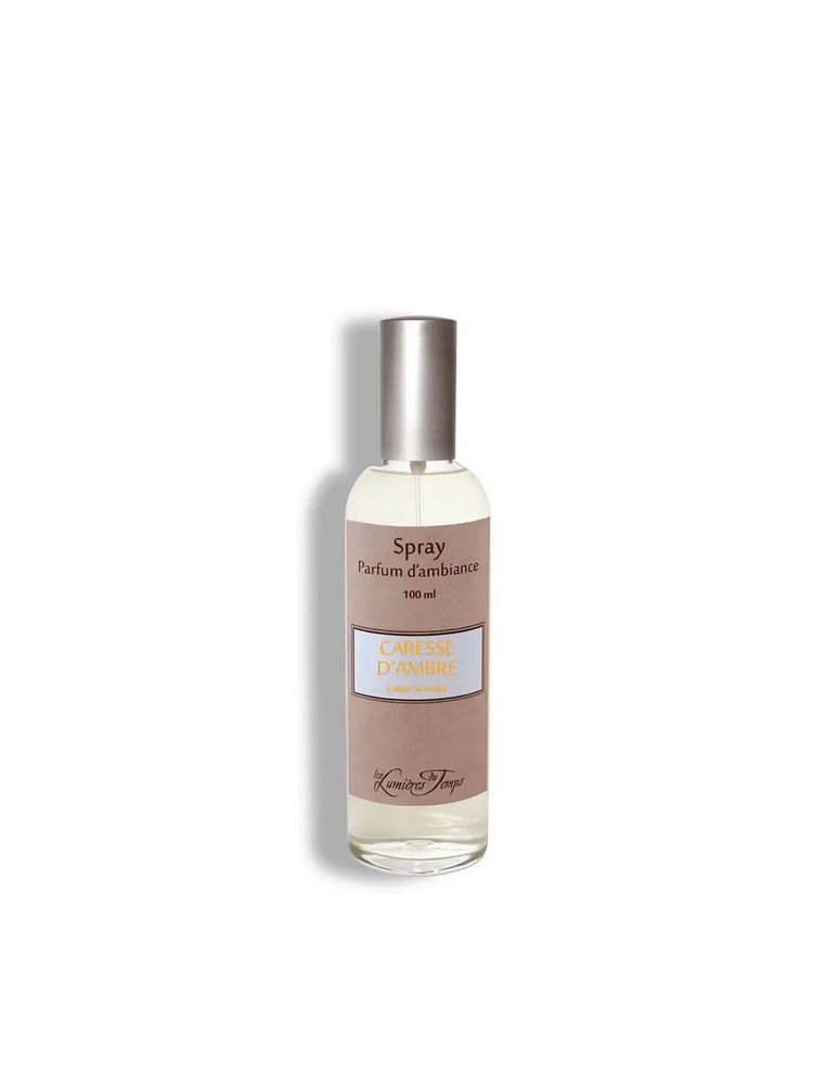 Scent diffusers - Ambiance Spray 100 ml Caresse d'Ambre - LES LUMIERES DU TEMPS