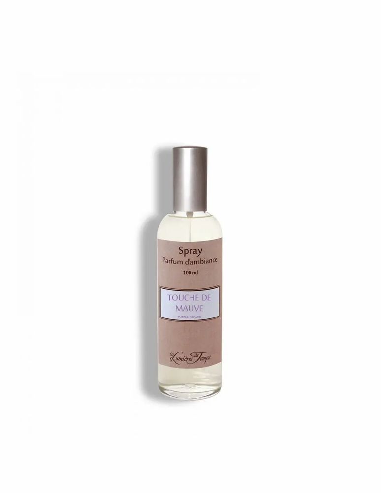 Diffuseurs de parfums - Spray d'Ambiance 100 ml Touche de Mauve - LES LUMIERES DU TEMPS
