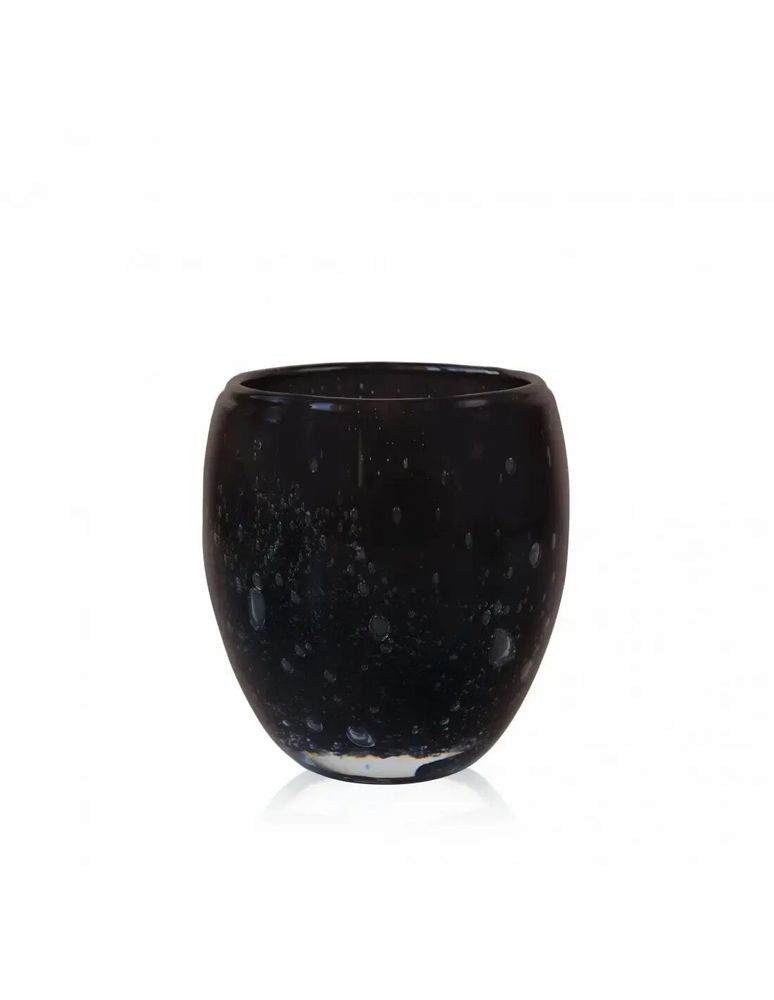 Bougies - Bougie Perle 340 g Noire - LES LUMIERES DU TEMPS