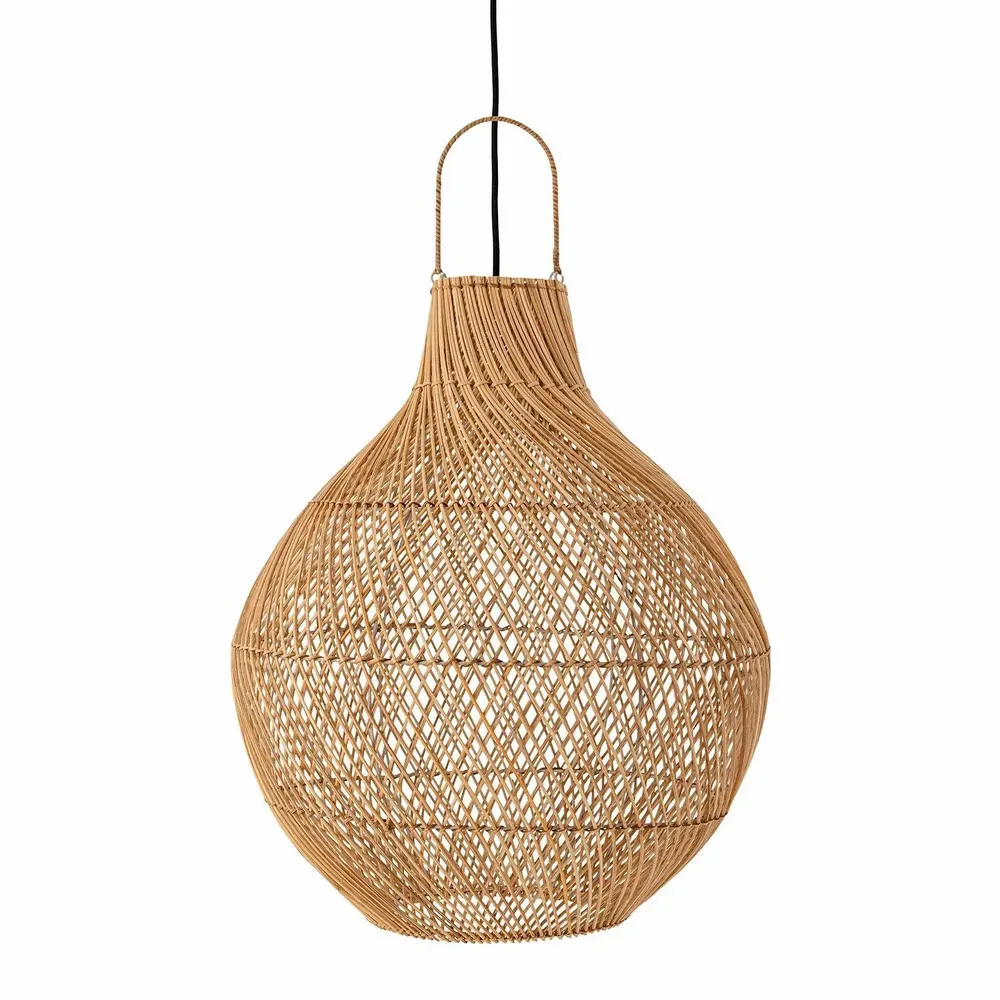 Ceiling lights - Canela Suspension Lamp, Nature, Rattan - HOLIDERMIE